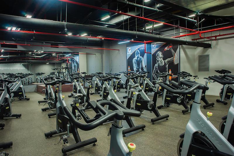 Wyndham Bogota Hotel Exterior foto A typical spinning class