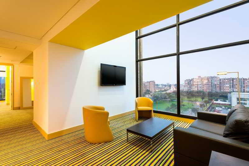 Wyndham Bogota Hotel Exterior foto A room at the hotel